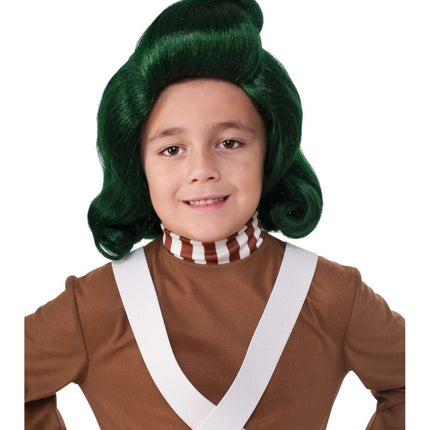Oompa Loompa Pruik Kind van Rubies koop je bij Partywinkel