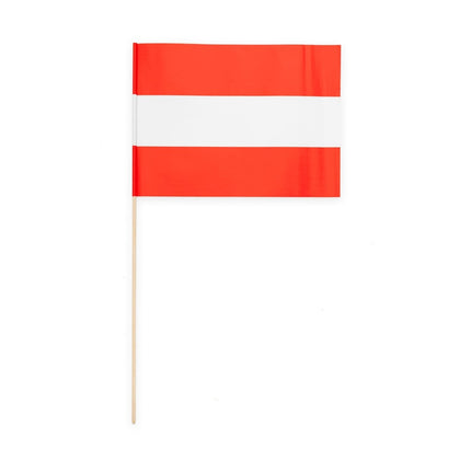 Oostenrijk Vlag 10st van WeFiesta koop je bij Partywinkel