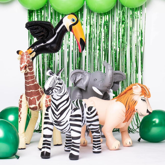 Opblaas Zebra 60cm - Partywinkel - 8714572202732