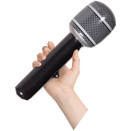 Opblaasbare Microfoon 32cm - Partywinkel - 8714572215923
