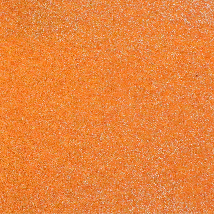 Orange Tischdecke Glitter 3m
