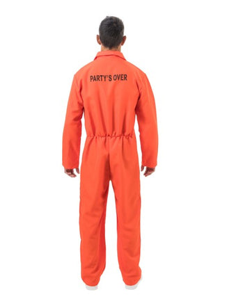 Häftlingskostüm für Herren, orange