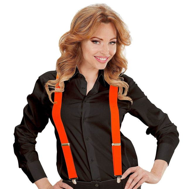 Oranje Bretels van Widmann koop je bij Partywinkel