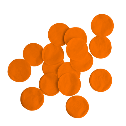 Oranje Confetti 50gr van Paper Dreams koop je bij Partywinkel