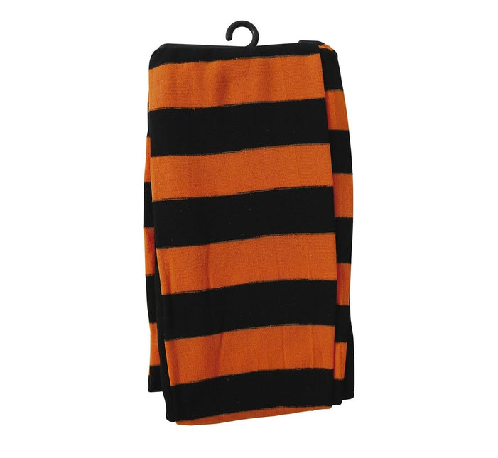 Oranje Legging Gestreept van Fiestas Guirca koop je bij Partywinkel