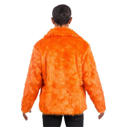 Oranje Nep Bontjas van CHAKS koop je bij Partywinkel