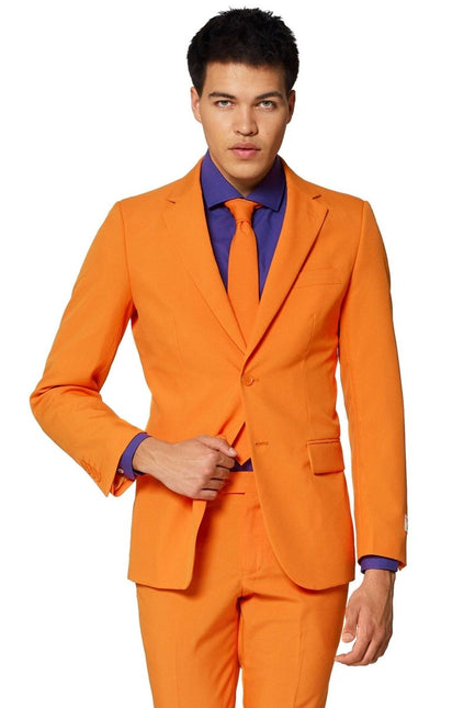 Oranje Pak Heren OppoSuits van OppoSuits koop je bij Partywinkel