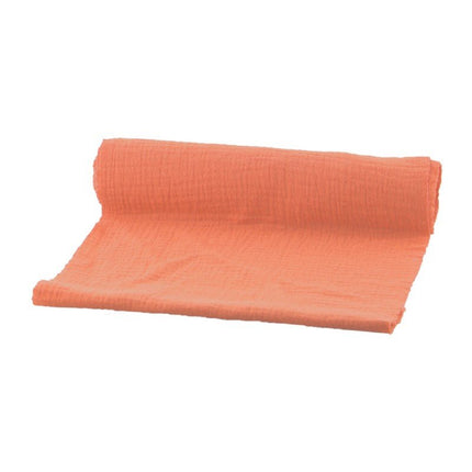 Oranje Tafelloper Katoen 3m van CHAKS koop je bij Partywinkel