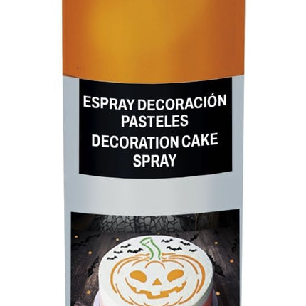 Oranje Voedingskleurstof Spray 100ml - Partywinkel - 8434077179727