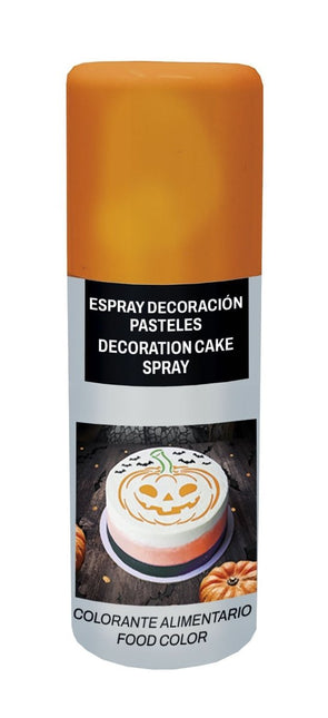 Oranje Voedingskleurstof Spray 100ml - Partywinkel - 8434077179727