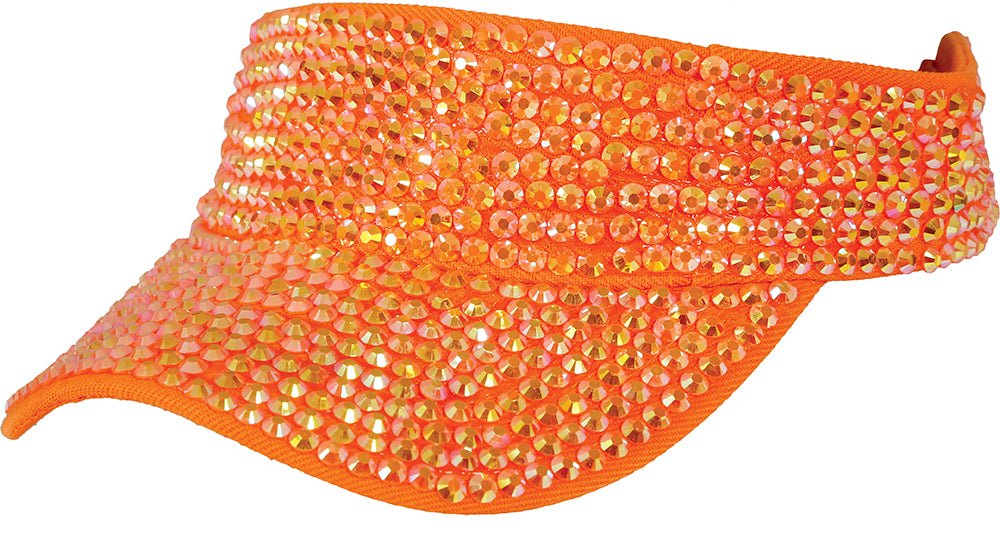 Oranje Zonneklep Steentjes - Partywinkel - 8434077138298