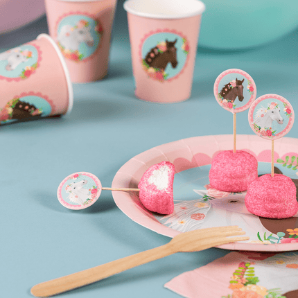 Paard Cocktailprikkers van Paper Dreams koop je bij Partywinkel