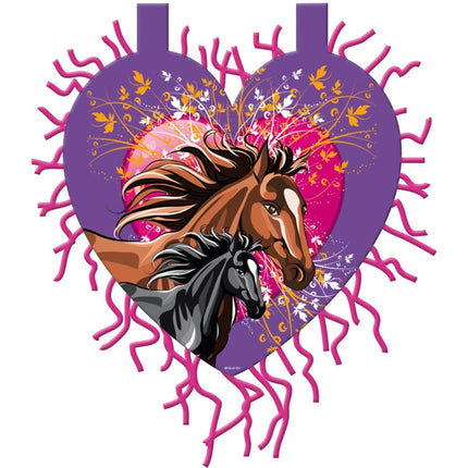 Paarden Stoeldecoratie 33cm van Folat koop je bij Partywinkel