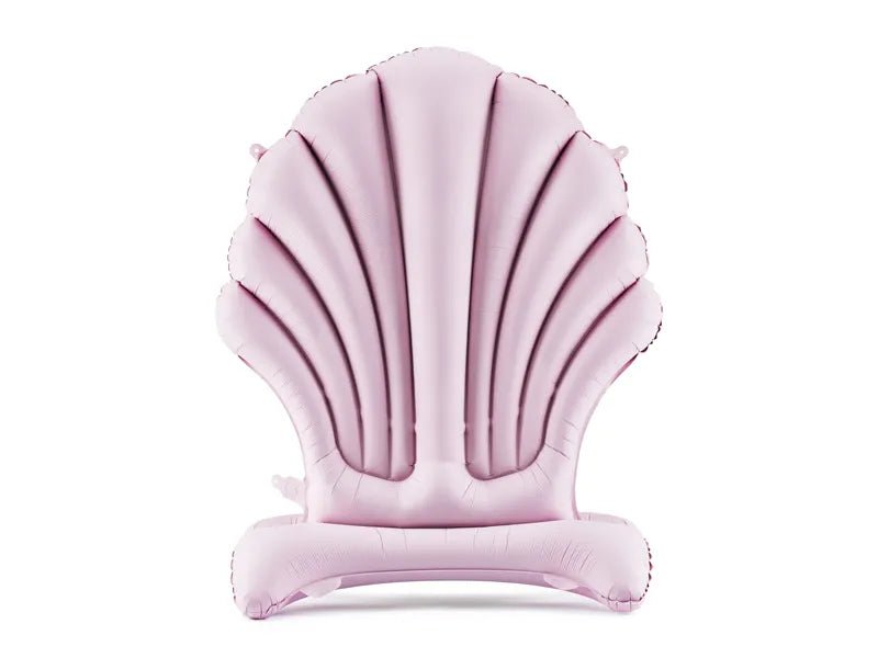 Paars Ballon Schelp Leeg 96cm van Partydeco koop je bij Partywinkel