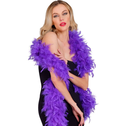 Paars Boa Veren 1,8m van Widmann koop je bij Partywinkel