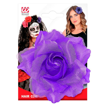 Paars Haarbloem van Widmann koop je bij Partywinkel