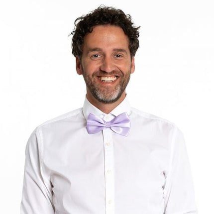 Paarse Vlinderdas van Partychimp koop je bij Partywinkel