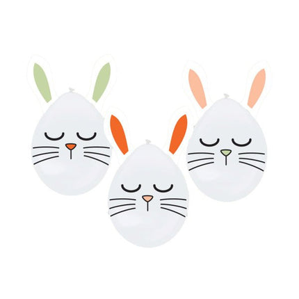 Paashaas Ballonnen 30cm 3st van Riethmueller koop je bij Partywinkel