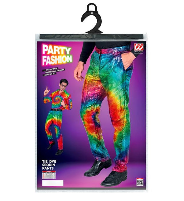PAILLETTENBROEK TYE DIE van Widmann koop je bij Partywinkel