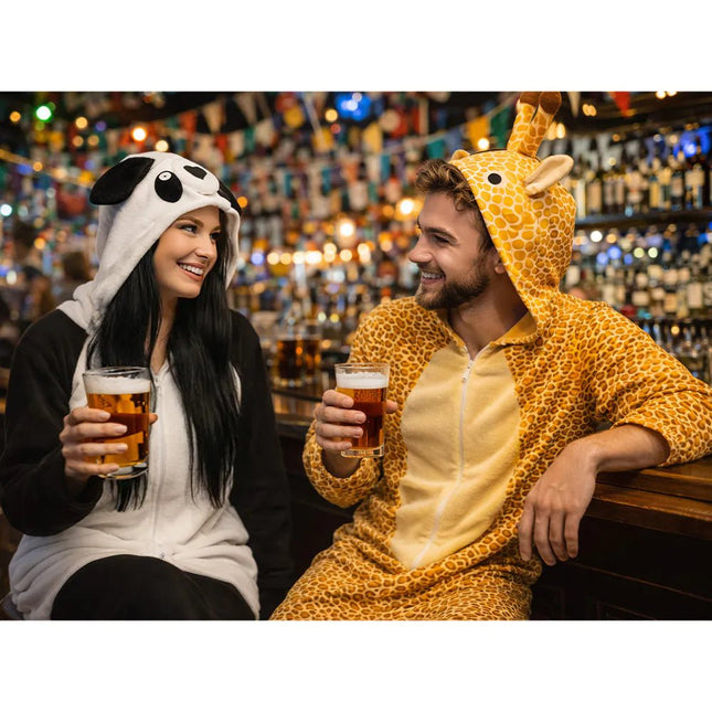 Panda Kostuum Zwart Wit van Boland koop je bij Partywinkel