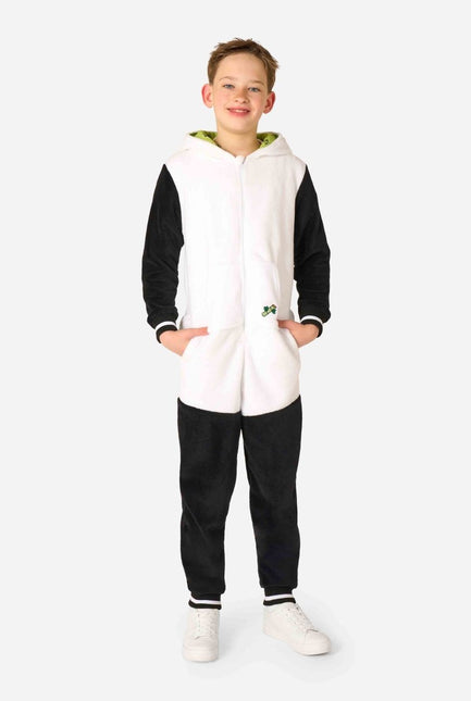 Panda Onesie Zwart Wit Kind - Partywinkel - 8720629387789