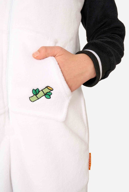 Panda Onesie Zwart Wit Kind - Partywinkel - 8720629387789