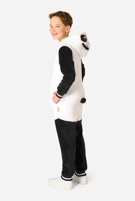 Panda Onesie Zwart Wit Kind - Partywinkel - 8720629387789