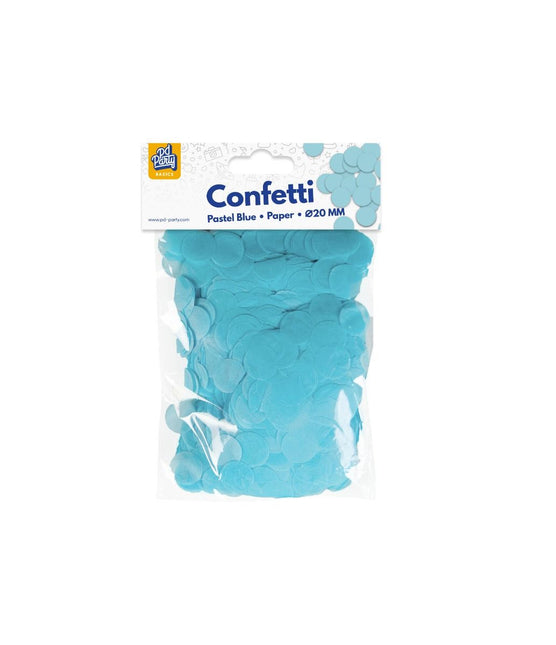 Papierkonfetti - Pastellblau
