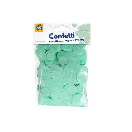 Papierkonfetti - Pastellgrün