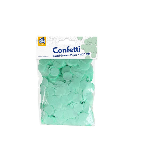Papierkonfetti - Pastellgrün
