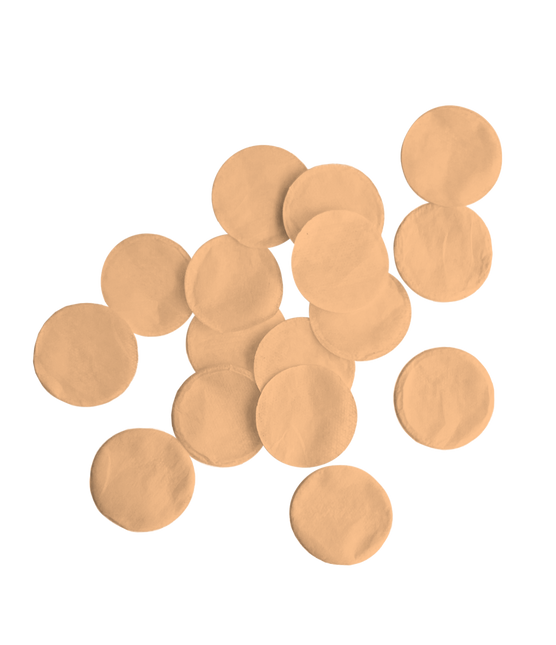 Papierkonfetti - Pastellorange