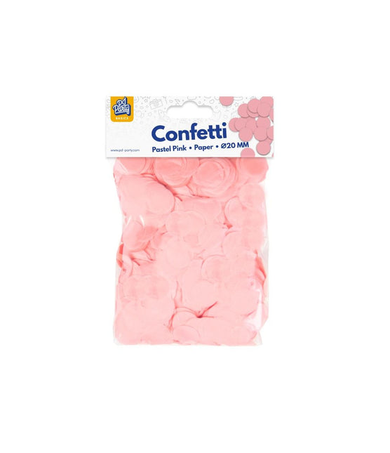 Papierkonfetti - Pastellrosa