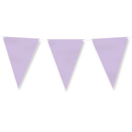 Lila Girlande Pastell 6m