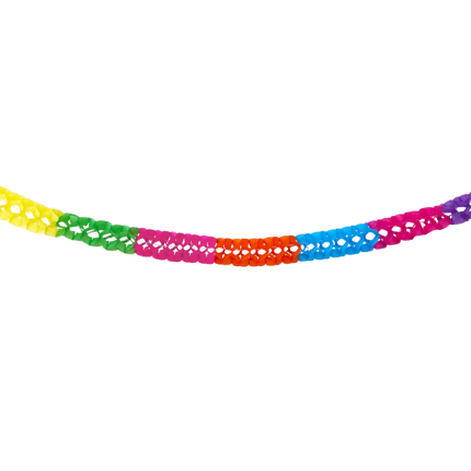 Bunte Girlande 6m