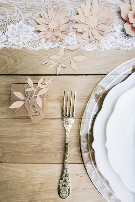 Papieren Bloemen Roze Pastel 3st van Partydeco koop je bij Partywinkel