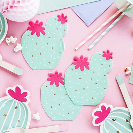 Papieren Rietjes Lichtroze Wit 19,5cm 10st van Partydeco koop je bij Partywinkel