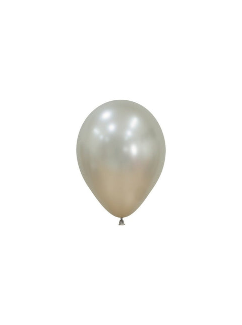 Parelmoeren Ballonnen 12cm 50st van Sempertex koop je bij Partywinkel