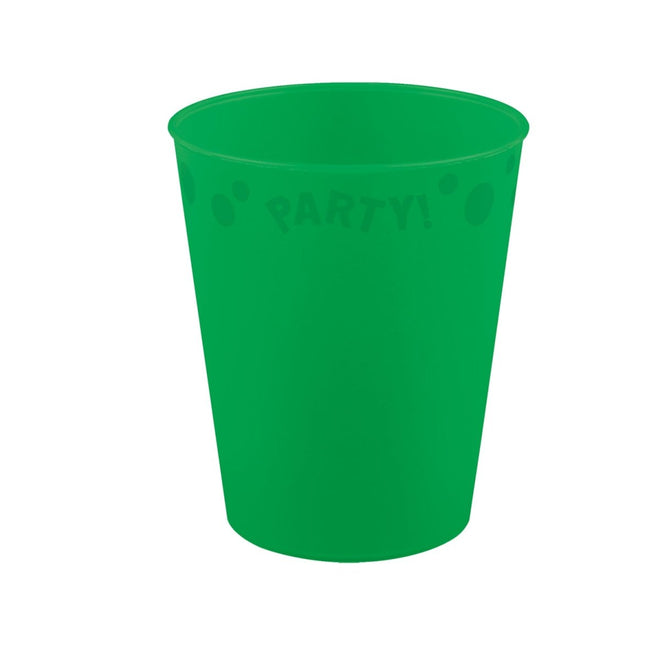 Party Beker Groen 250ml van Procos koop je bij Partywinkel