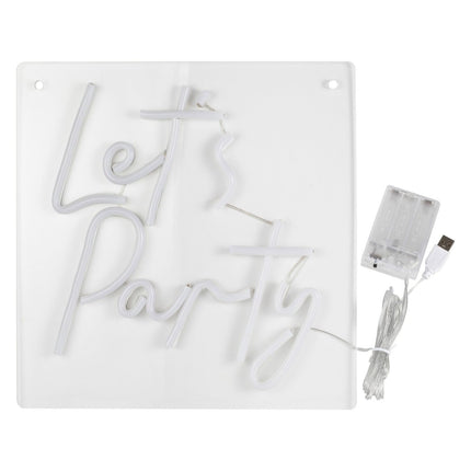 Party Ledlamp 29,5cm van Ginger Ray koop je bij Partywinkel