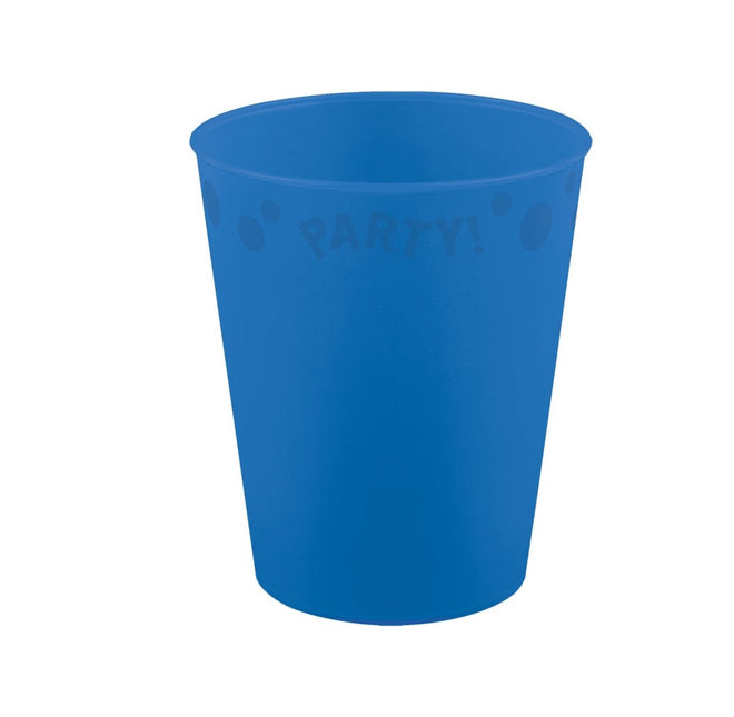 Party Reusable Bright Colors Party Reusable Cup 250Ml Bright Blue 1St van Procos koop je bij Partywinkel