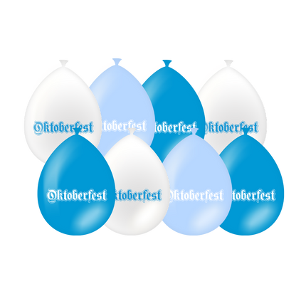 Oktoberfest Luftballons 30cm 8Stück