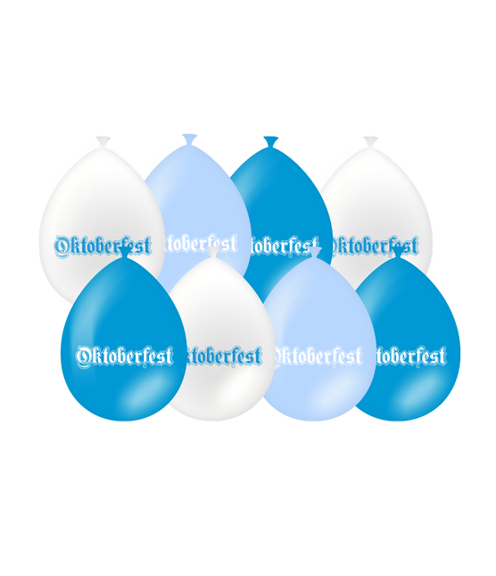 Oktoberfest Luftballons 30cm 8Stück
