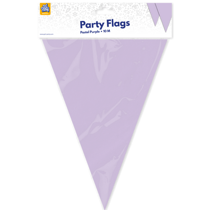 Flaggenlinie pastell lila