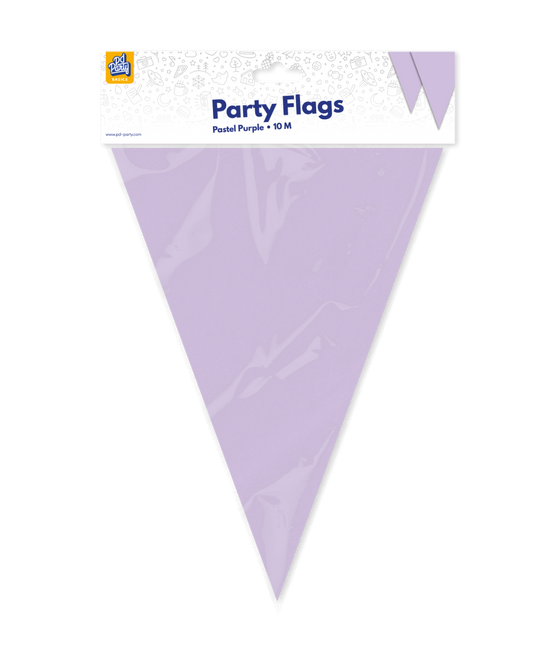 Flaggenlinie pastell lila