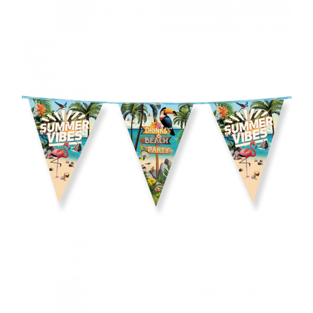 Bunte Girlande Summer Vibes 10m