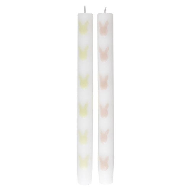 Pasen Kaarsen 24cm 2st van Ginger Ray koop je bij Partywinkel