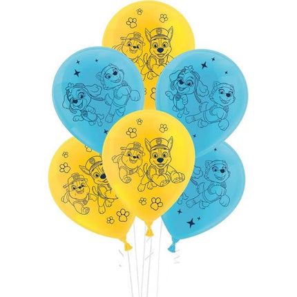 Paw Patrol Ballonnen 25cm 10st van VDV Benefit koop je bij Partywinkel
