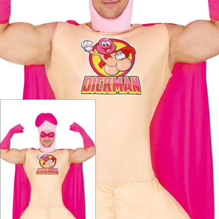 Penis Kostuum Heren 4 delig - Partywinkel - 8434077861615