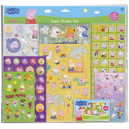 Peppa Pig Stickerset Groot van Bambolino koop je bij Partywinkel