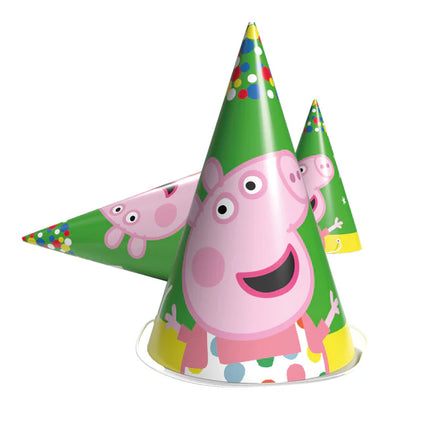 Peppa Pig Partyhütchen, 10 Stück